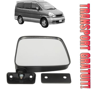 Oglinda Dreapta NISSAN PATROL III/1 Station Wagon (W160) din 1979 - 1988, Auto, Reglaj manual, Completa