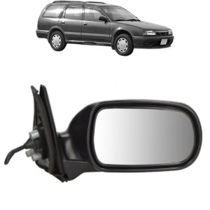 Oglinda Dreapta NISSAN PRIMERA Traveller (W10) din 1990 - 1998, Auto, Reglaj manual, Completa - Img 2