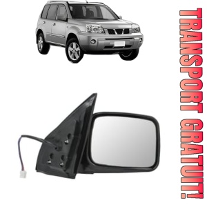 Oglinda Dreapta NISSAN X-TRAIL I (T30) din 2001 - 2013, Auto, Reglaj electric, Completa
