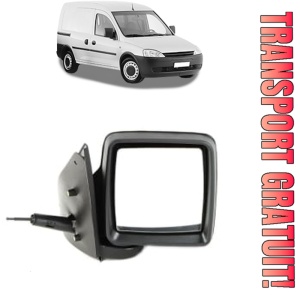 Oglinda Dreapta OPEL COMBO Box Body/MPV din 2001 - 2012, Auto, Reglaj mecanic, Completa