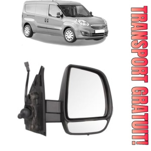 Oglinda Dreapta OPEL COMBO Box Body/MPV (X12) din 2012 - 2016, Auto, Reglaj mecanic, Completa