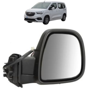 Oglinda Dreapta OPEL COMBO E Tour / Life (K9) din 2018 - 2019, Auto, Reglaj electric, Completa - Img 2
