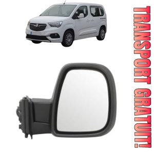 Oglinda Dreapta OPEL COMBO E Tour / Life (K9) din 2018 - 2019, Auto, Reglaj electric, Completa
