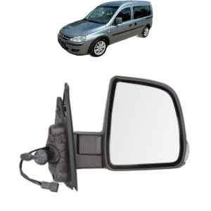 Oglinda Dreapta OPEL COMBO Tour din 2001 - 2011, Auto, Reglaj mecanic, Completa - Img 2