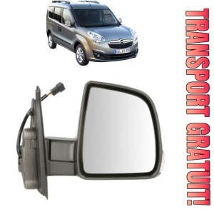 Oglinda Dreapta OPEL COMBO Tour (X12) din 2012 - 2016, Auto, Reglaj electric, Completa