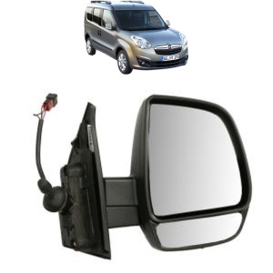 Oglinda Dreapta OPEL COMBO Tour (X12) din 2012 - 2016, Auto, Reglaj mecanic, Completa - Img 2