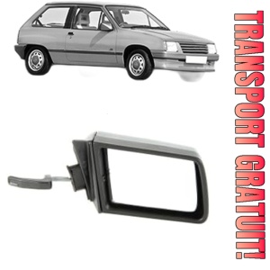 Oglinda Dreapta OPEL CORSA A Hatchback (S83) din 1982 - 1993, Auto, Reglaj mecanic, Completa