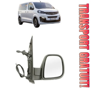 Oglinda Dreapta OPEL ZAFIRA LIFE Bus (K0) din 2019 - 2022, Auto, Reglaj mecanic, Completa
