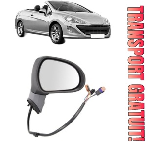 Oglinda Dreapta PEUGEOT 308 CC (4B_) din 2009 - 2014, Auto, Reglaj electric, Completa