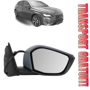 Oglinda Dreapta PEUGEOT 308 III (FB_, FH_, FP_, F3_, FM_) din 2021 - 2023, Auto, Reglaj electric, Completa