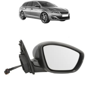 Oglinda Dreapta PEUGEOT 308 SW II (LC_, LJ_, LR_, LX_, L4_) din 2014 - 2021, Auto, Reglaj electric, Completa - Img 2