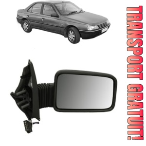 Oglinda Dreapta PEUGEOT 405 II (4B) din 1992 - 1997, Auto, Reglaj electric, Completa