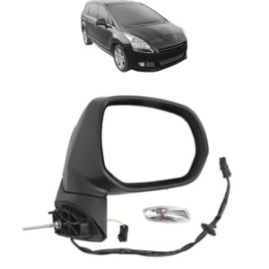 Oglinda Dreapta PEUGEOT 5008 I Van (0U_) din 2009 - 2017, Auto, Reglaj electric, Completa - Img 2