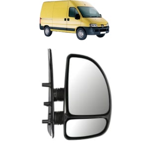 Oglinda Dreapta PEUGEOT BOXER Bus (244, Z_) din 2001 - 2006, Auto, Reglaj manual, Completa - Img 2