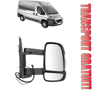 Oglinda Dreapta PEUGEOT BOXER Bus din 2006 - 2023, Auto, Reglaj electric, Completa