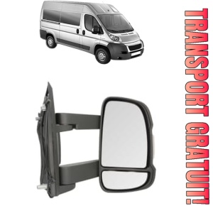 Oglinda Dreapta PEUGEOT BOXER Bus din 2006 - 2023, Auto, Reglaj manual, Completa