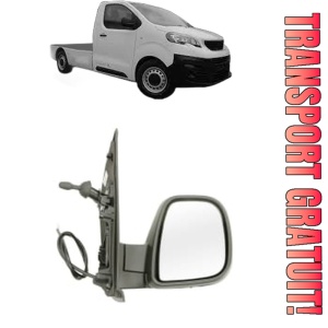Oglinda Dreapta PEUGEOT EXPERT Platform/Chassis (V_) din 2016 - 2025, Auto, Reglaj mecanic, Completa