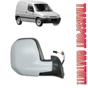 Oglinda Dreapta PEUGEOT PARTNER Box Body/MPV (5_, G_) din 1996 - 2015, Auto, Reglaj electric, Completa