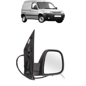 Oglinda Dreapta PEUGEOT PARTNER Box Body/MPV din 2008 - 2016, Auto, Reglaj electric, Completa - Img 2