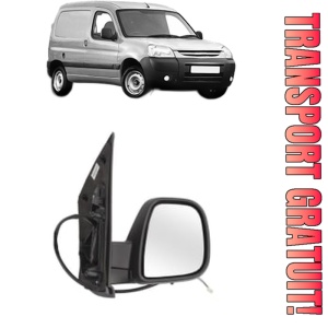 Oglinda Dreapta PEUGEOT PARTNER Box Body/MPV din 2008 - 2016, Auto, Reglaj electric, Completa