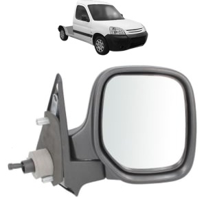 Oglinda Dreapta PEUGEOT PARTNER Platform/Chassis (5_, G_) din 1997 - 2008, Auto, Reglaj mecanic, Completa - Img 2