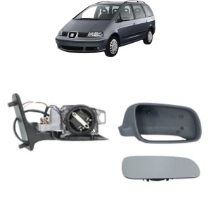 Oglinda Dreapta SEAT ALHAMBRA (7V8, 7V9) din 1996 - 2010, Auto, Reglaj electric, Completa - Img 2