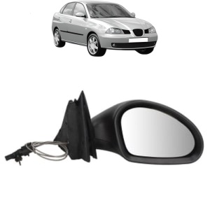 Oglinda Dreapta SEAT CORDOBA (6L2) din 2002 - 2009, Auto, Reglaj mecanic, Completa - Img 2