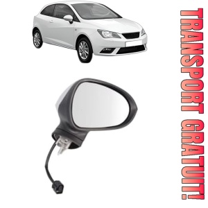 Oglinda Dreapta SEAT IBIZA IV SC (6J1, 6P5) din 2008 - 2016, Auto, Reglaj electric, Completa