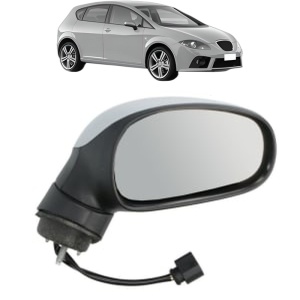 Oglinda Dreapta SEAT LEON (1P1) din 2005 - 2013, Auto, Reglaj electric, Completa - Img 2