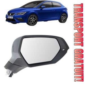 Oglinda Dreapta SEAT LEON (KL1, KLG) din 2019 - 2024, Auto, Reglaj electric, Completa