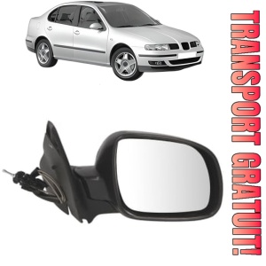Oglinda Dreapta SEAT TOLEDO II (1M2) din 1998 - 2006, Auto, Reglaj mecanic, Completa