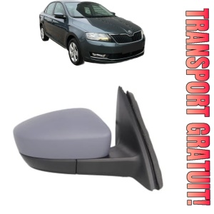 Oglinda Dreapta SKODA RAPID (NH3, NK3, NK6) din 2012 - 2022, Auto, Reglaj electric, Completa