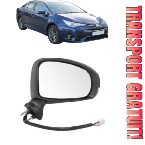 Oglinda Dreapta TOYOTA AVENSIS Saloon (_T27_) din 2008 - 2018, Auto, Reglaj electric, Completa