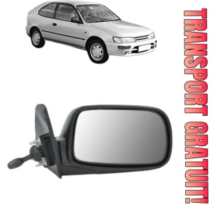 Oglinda Dreapta TOYOTA COROLLA Compact (_E10_) din 1992 - 1997, Auto, Reglaj mecanic, Completa