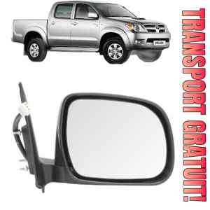 Oglinda Dreapta TOYOTA HILUX VII Pickup (_N1_, _N2_, _N3_) din 2004 - 2015, Auto, Reglaj electric, Completa