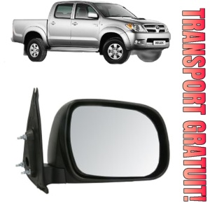Oglinda Dreapta TOYOTA HILUX VII Pickup (_N1_, _N2_, _N3_) din 2004 - 2015, Auto, Reglaj manual, Completa