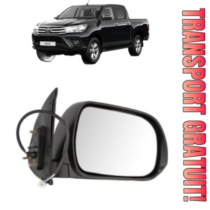 Oglinda Dreapta TOYOTA HILUX VIII Pickup (_N1_) din 2015 - 2020, Auto, Reglaj electric, Completa