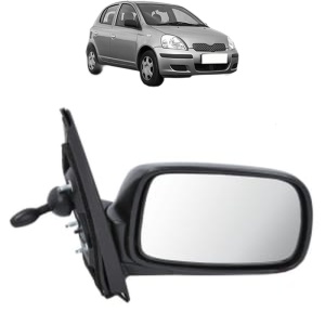 Oglinda Dreapta TOYOTA YARIS (_P1_) din 1999 - 2005, Auto, Reglaj mecanic, Completa - Img 2