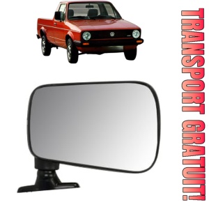 Oglinda Dreapta Volkswagen CADDY I (14) din 1982 - 1992, Auto, Reglaj manual, Completa