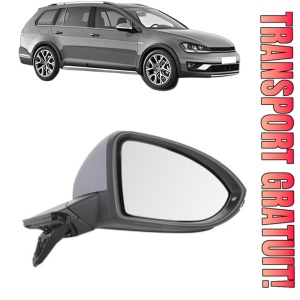 Oglinda Dreapta Volkswagen GOLF ALLTRACK VII Variant (BA5, BV5) din 2014 - 2020, Auto, Reglaj electric, Completa