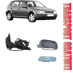 Oglinda Dreapta Volkswagen GOLF IV (1J1) din 1997 - 2007, Auto, Reglaj electric, Completa