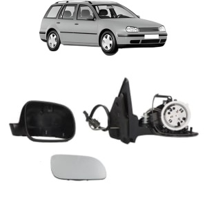 Oglinda Dreapta Volkswagen GOLF IV Variant (1J5) din 1999 - 2006, Auto, Reglaj mecanic, Completa - Img 2
