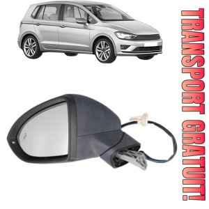 Oglinda Dreapta Volkswagen GOLF SPORTSVAN VII (AM1, AN1) din 2014 - 2020, Auto, Reglaj electric, Completa