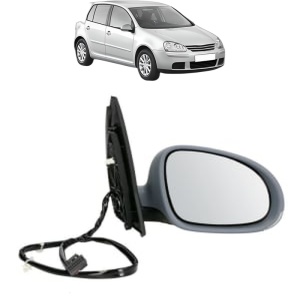 Oglinda Dreapta Volkswagen GOLF V (1K1) din 2003 - 2009, Auto, Reglaj electric, Completa - Img 2