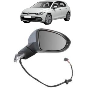 Oglinda Dreapta Volkswagen GOLF VIII (CD1, DA1) din 2019 - 2024, Auto, Reglaj electric, Completa - Img 2