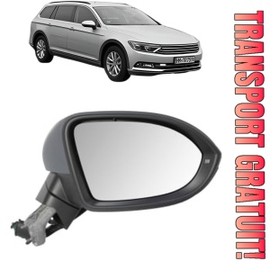 Oglinda Dreapta Volkswagen PASSAT ALLTRACK B8 Variant (3G5, CB5) din 2015 - 2024, Auto, Reglaj electric, Completa
