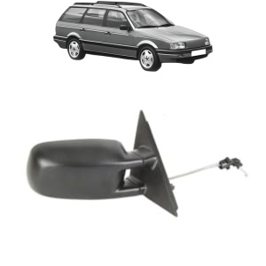 Oglinda Dreapta Volkswagen PASSAT B3/B4 Variant (3A5, 35I) din 1988 - 1997, Auto, Reglaj mecanic, Completa - Img 2