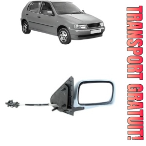Oglinda Dreapta Volkswagen POLO III (6N1) din 1994 - 1999, Auto, Reglaj mecanic, Completa