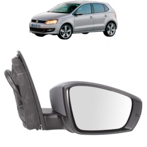 Oglinda Dreapta Volkswagen POLO V Hatchback Van (6R1, 6C1) din 2009 - 2014, Auto, Reglaj electric, Completa - Img 2
