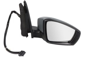 Oglinda Dreapta Volkswagen POLO V Hatchback Van (6R1, 6C1) din 2009 - 2014, Auto, Reglaj electric, Completa - Img 3